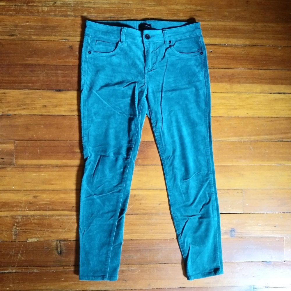 Edyson Teal Hampton Skinny Couduroy [EUC]